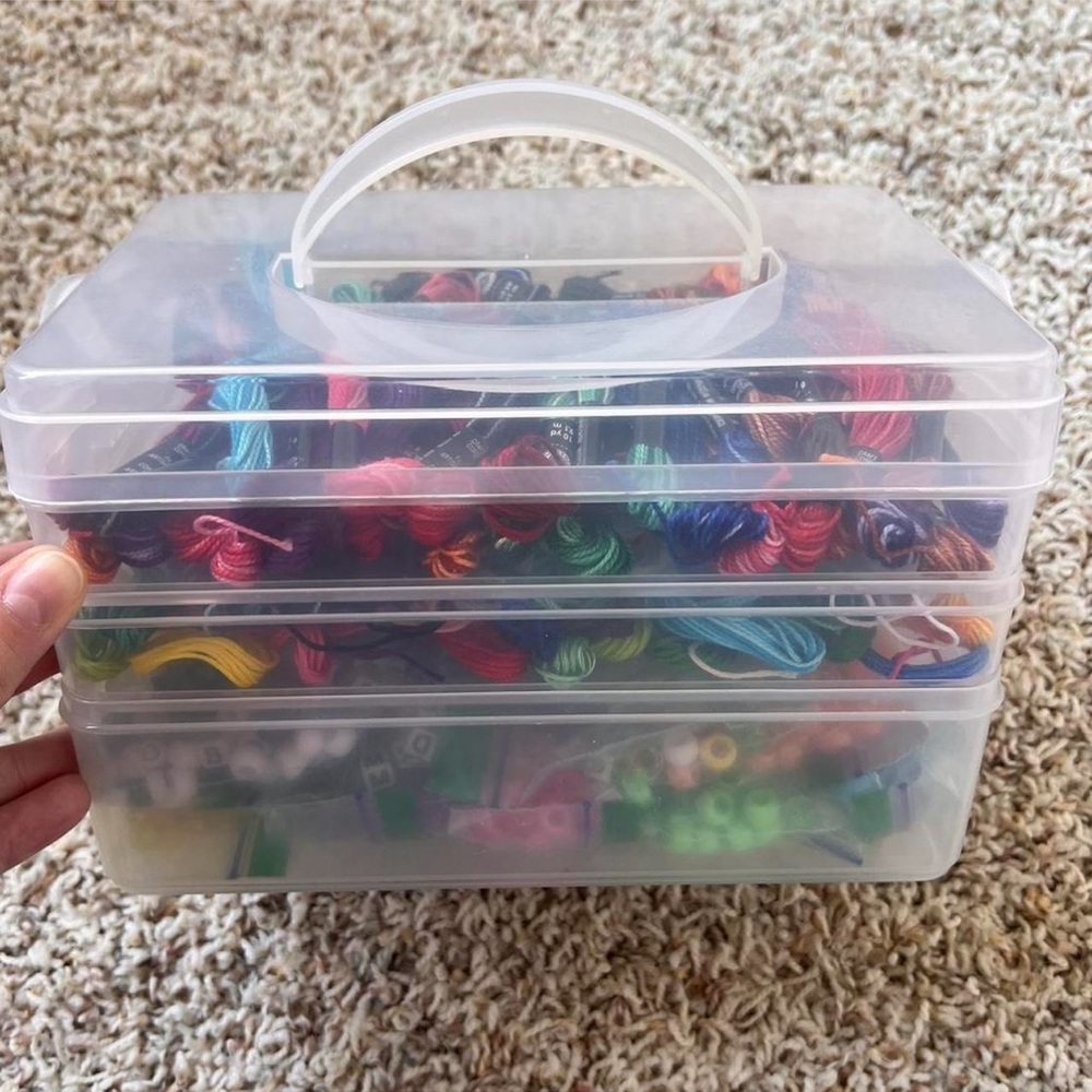 Colorful Embroidery String and Bead Set - Picture 8 of 8